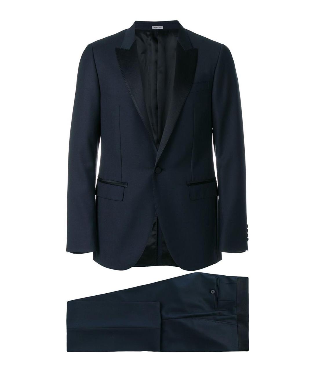 LANVIN Синий вечерний костюм, фото 1
