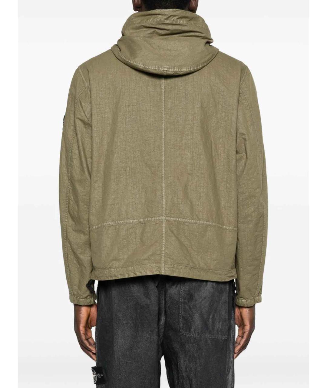 STONE ISLAND Хаки куртка, фото 3