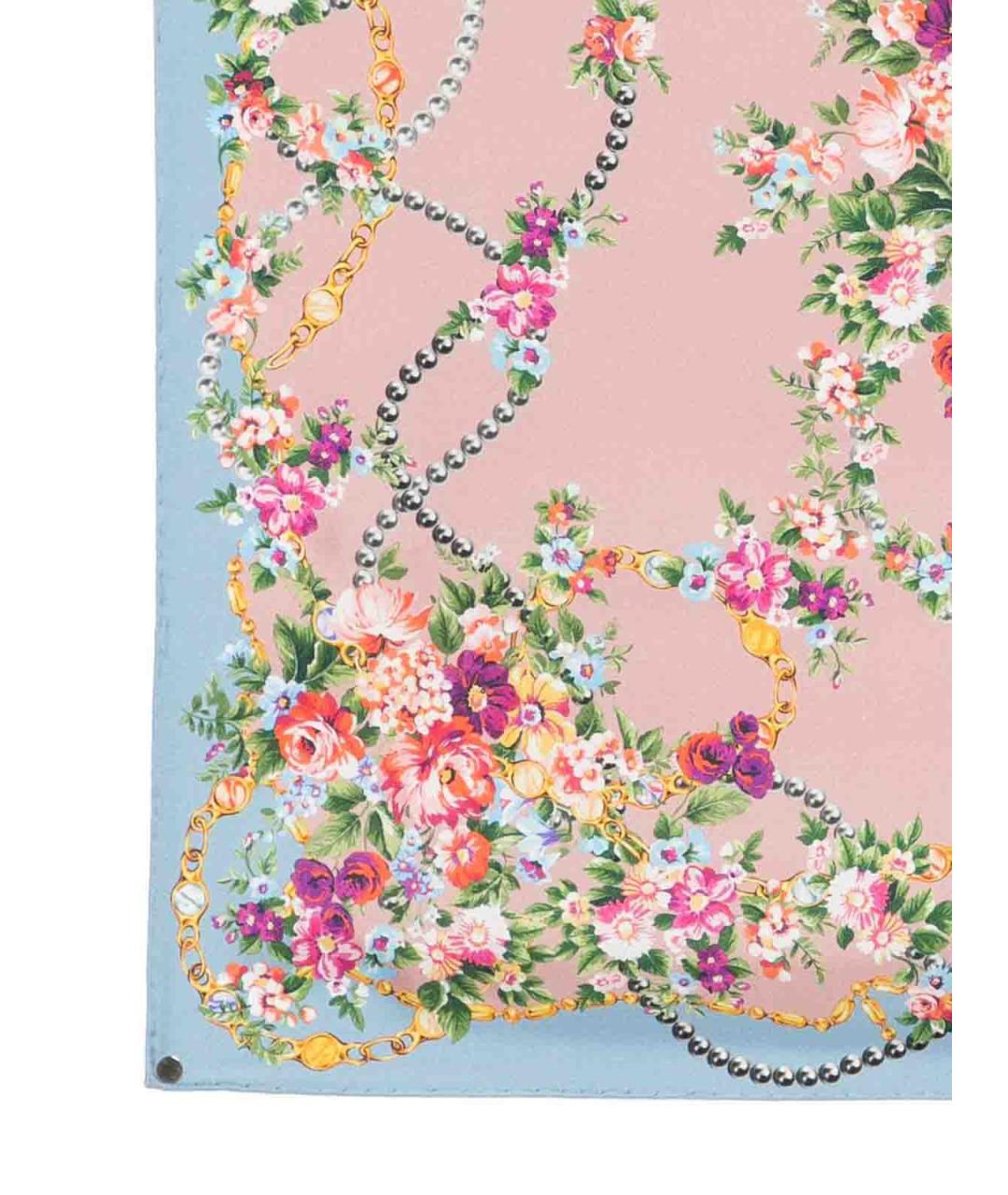DOLCE&GABBANA Мульти шелковый платок, фото 2