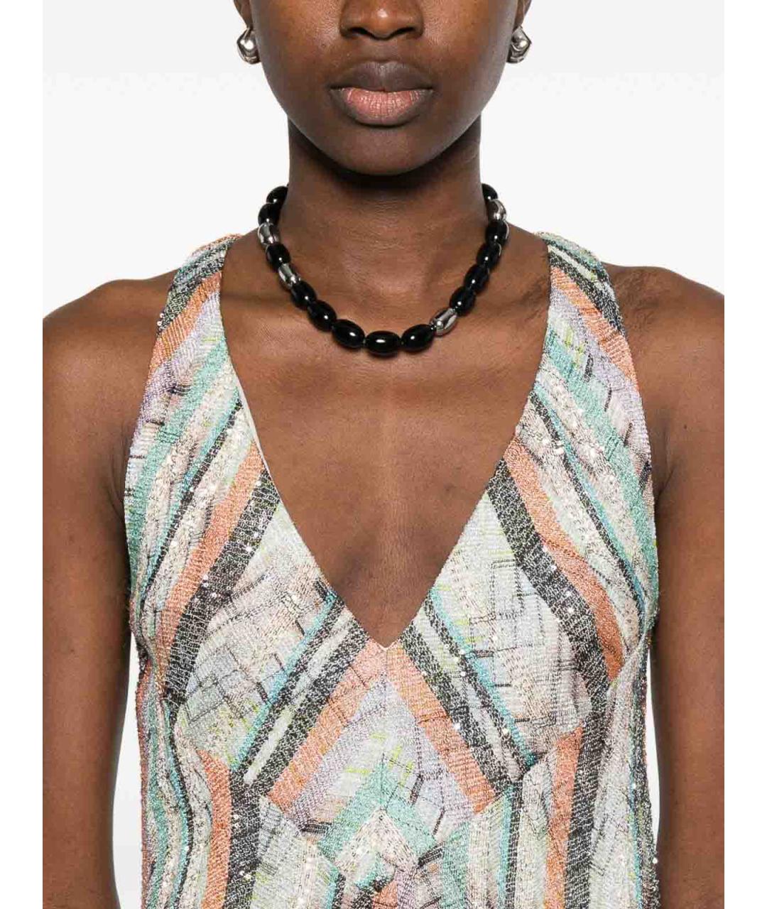 MISSONI Мульти вискозное повседневное платье, фото 4