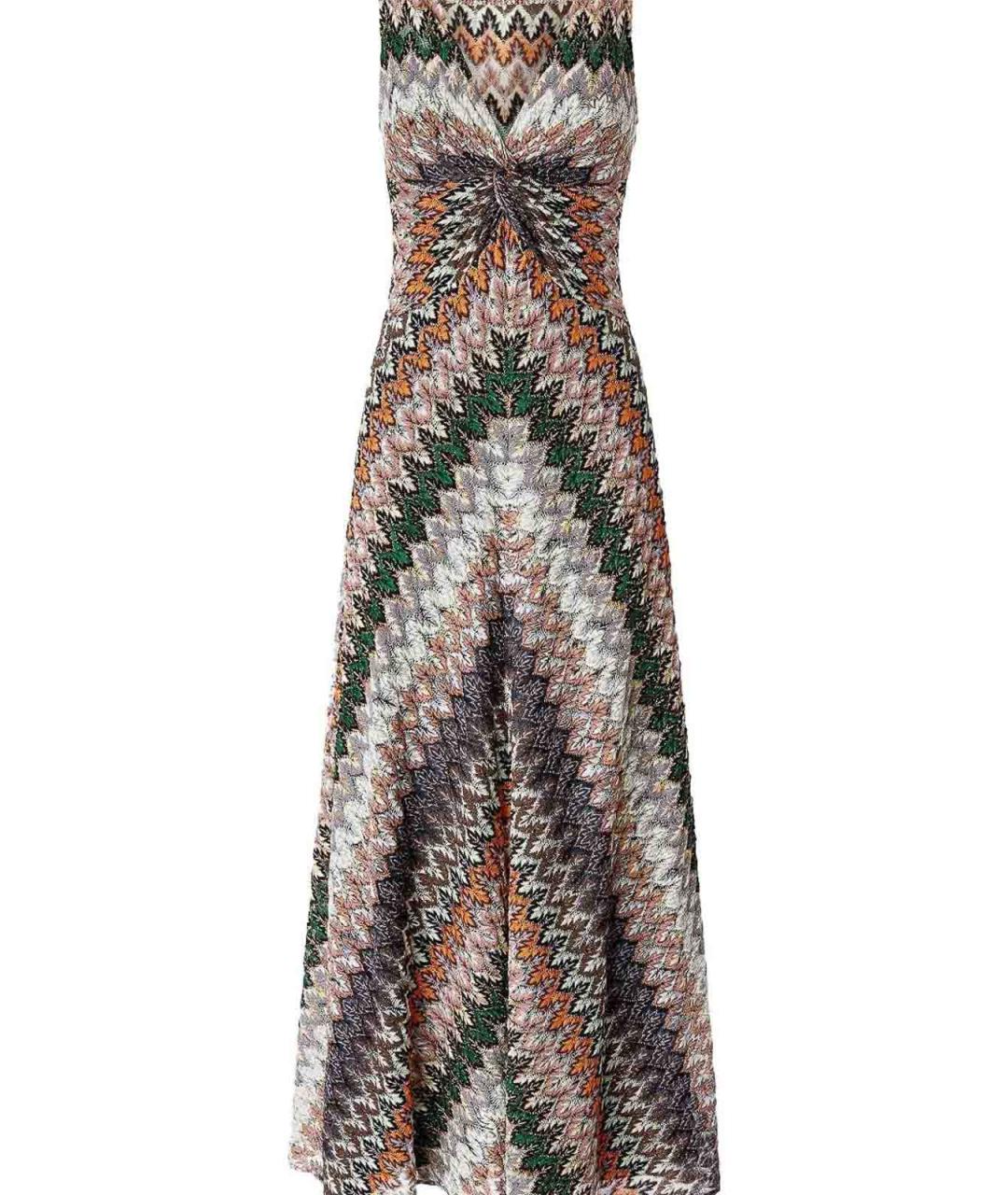 MISSONI Мульти вискозное повседневное платье, фото 2