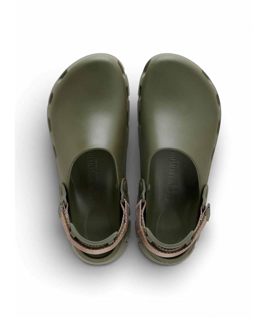 BIRKENSTOCK Зеленые резиновые сандалии, фото 3