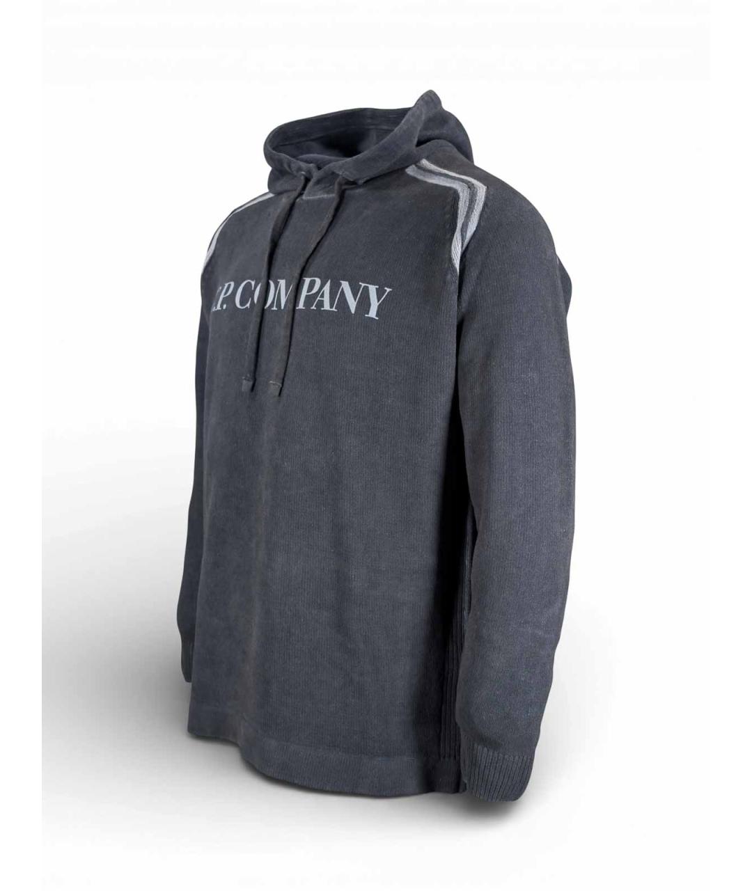 CP COMPANY Синяя хлопковая классическая рубашка, фото 2