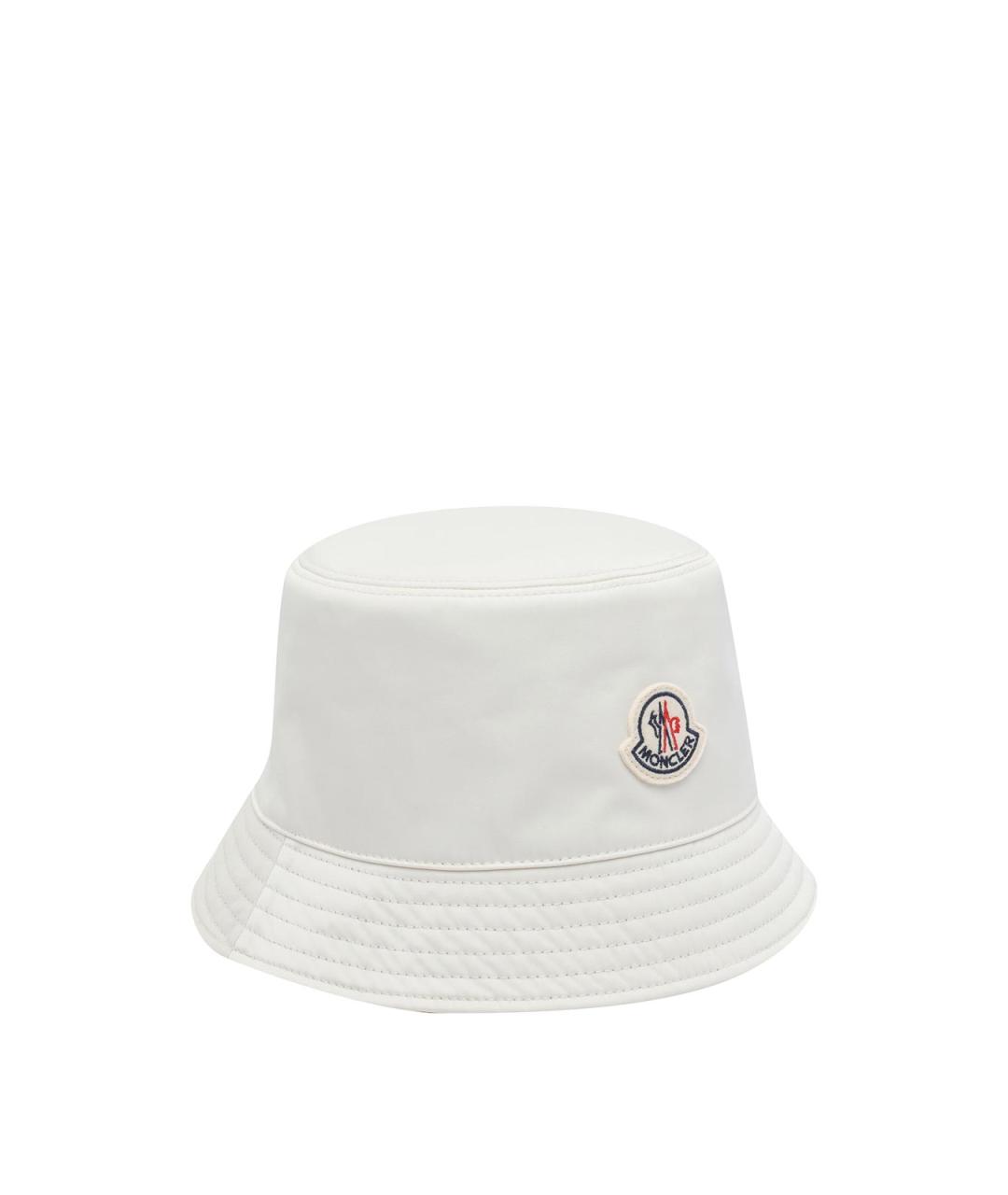 MONCLER Белая синтетическая кепка, фото 2