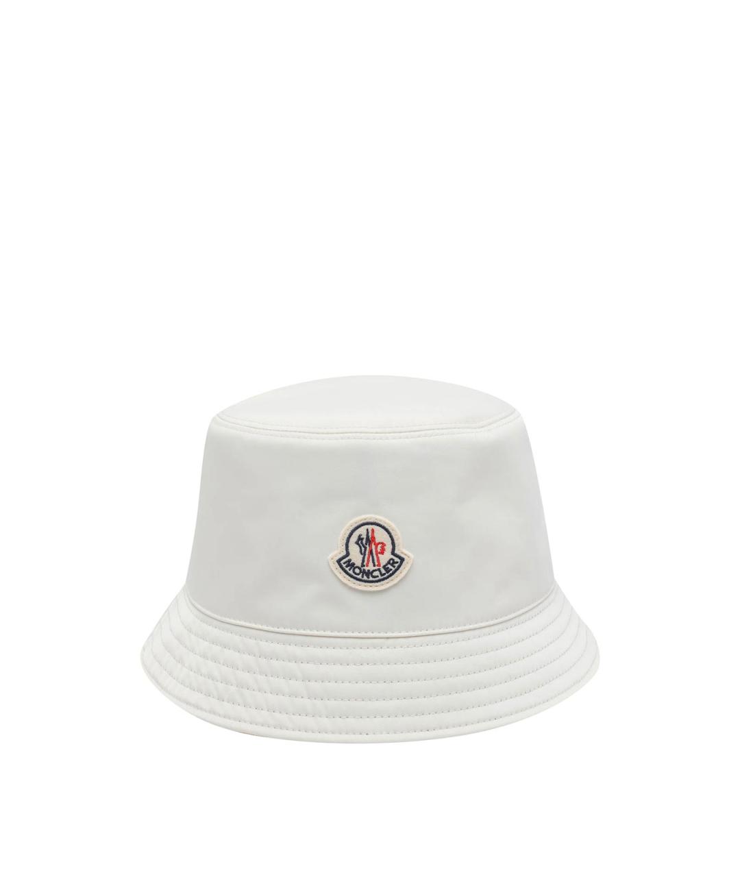 MONCLER Белая синтетическая кепка, фото 1