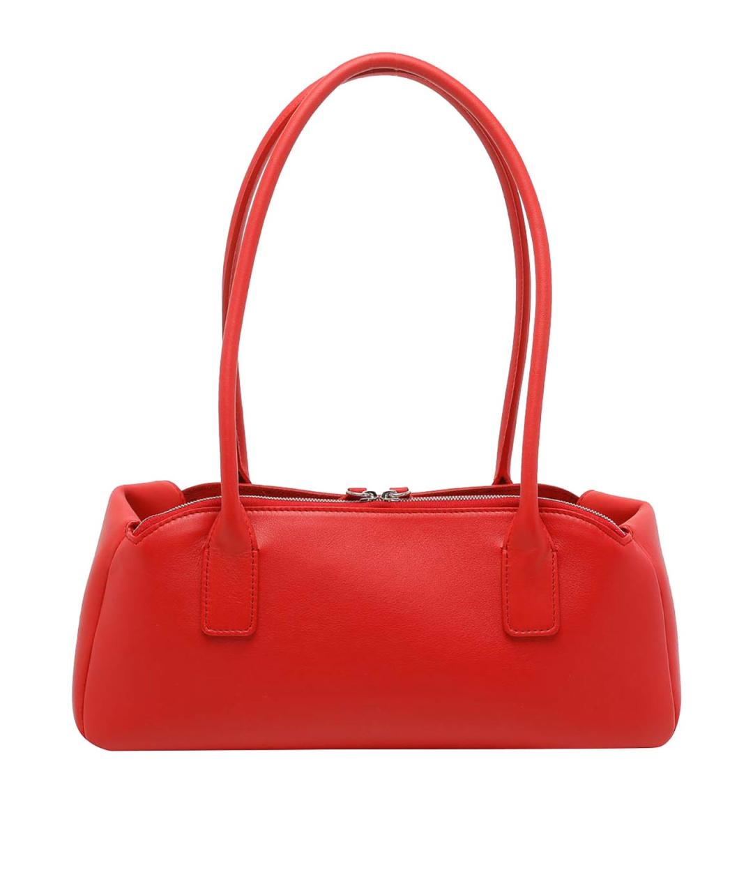 COURREGES Красная кожаная сумка через плечо, фото 3