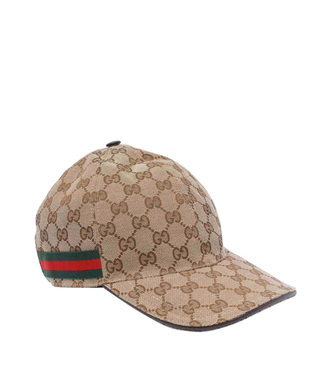 GUCCI Бежевая кепка/бейсболка, фото 2