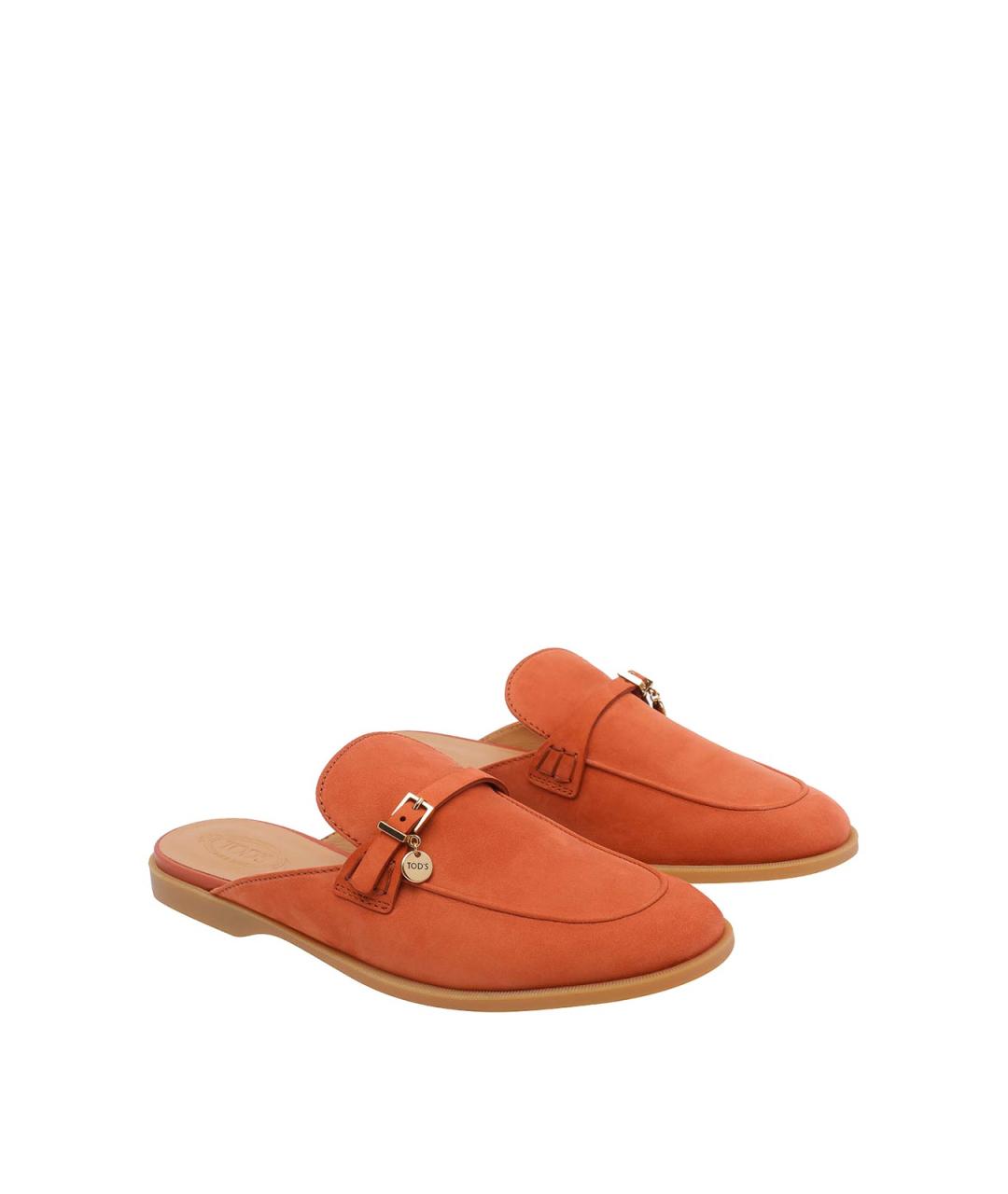 TOD'S Коричневые кожаные лоферы, фото 2