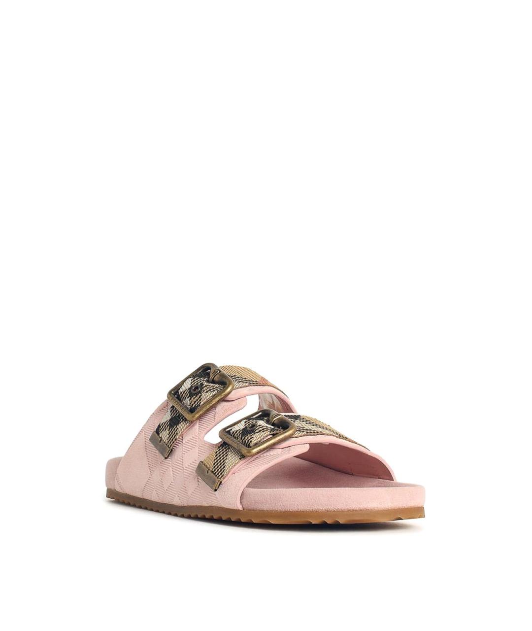 BURBERRY Розовые сандалии, фото 2