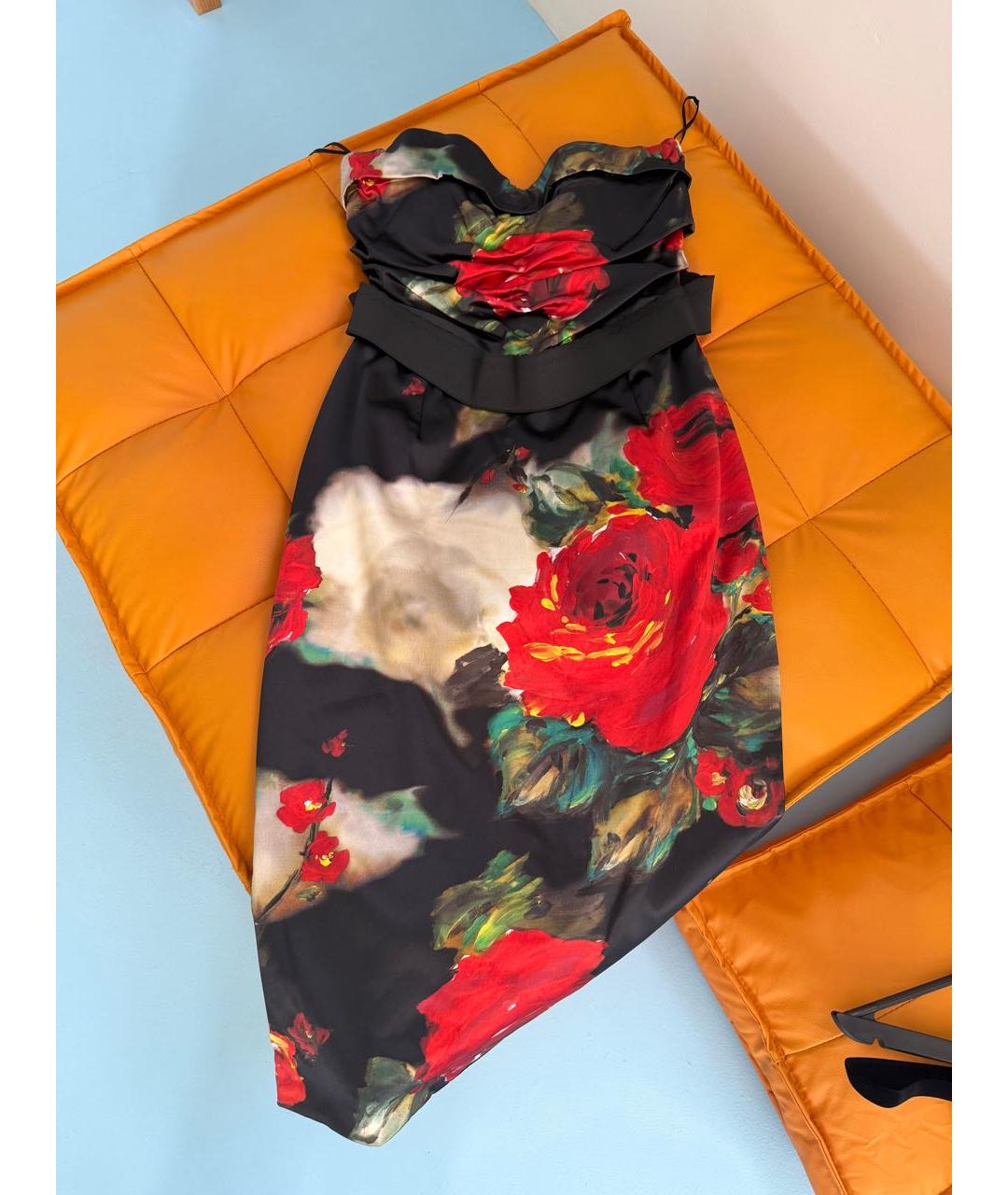 DOLCE&GABBANA Черный сарафан, фото 5