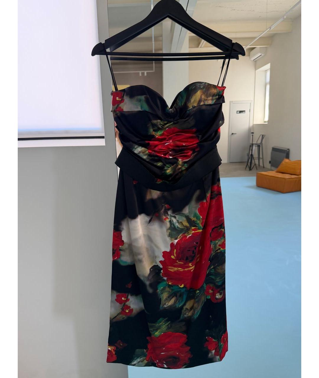 DOLCE&GABBANA Черный сарафан, фото 6