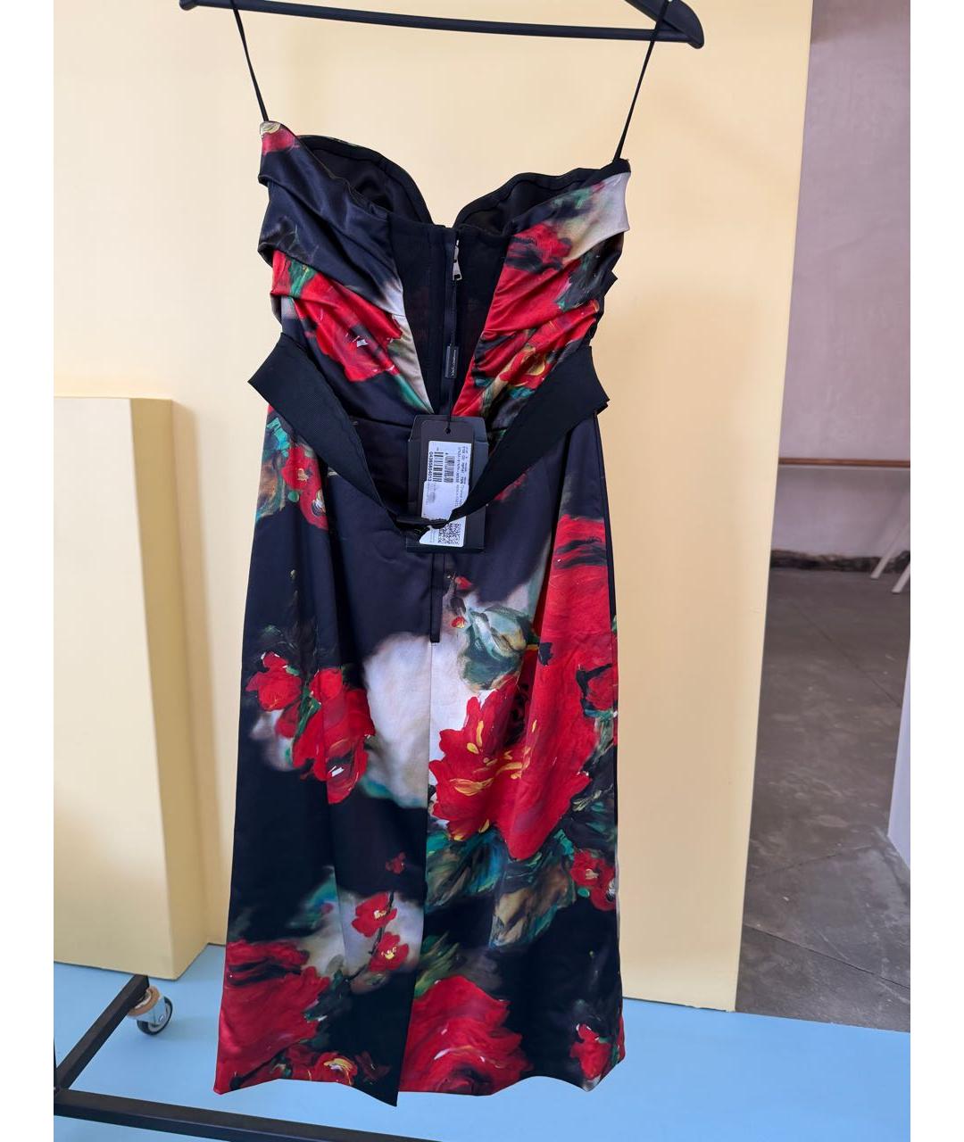 DOLCE&GABBANA Черный сарафан, фото 3