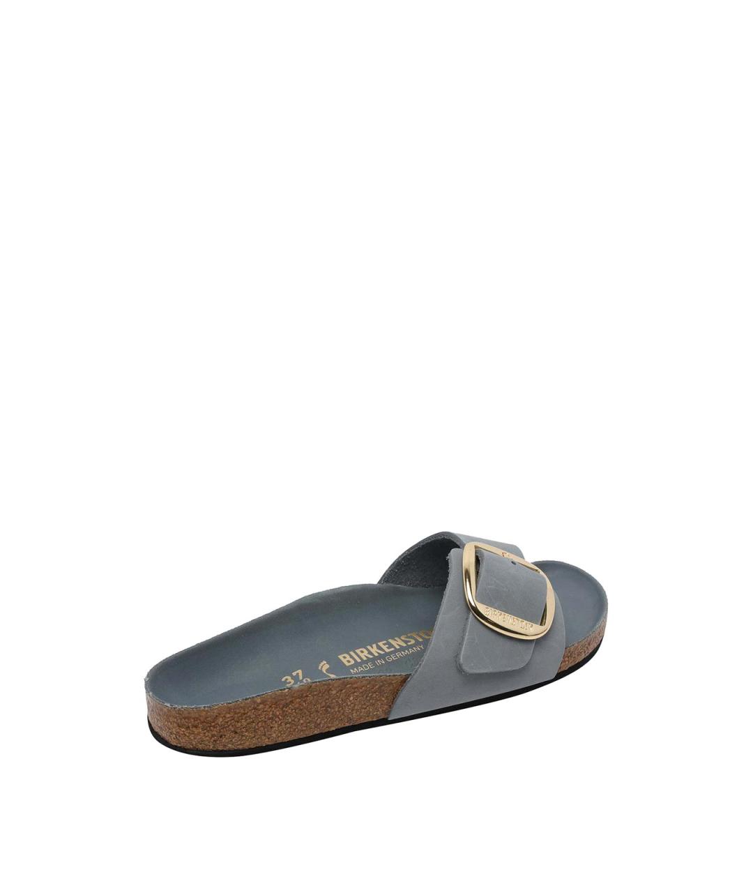 BIRKENSTOCK Мульти кожаные шлепанцы, фото 3