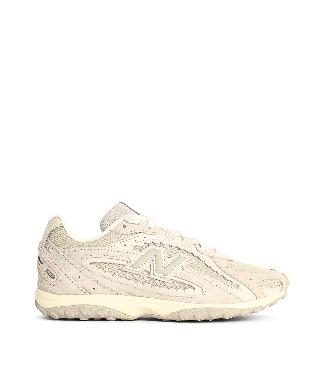 NEW BALANCE Бежевые замшевые кроссовки, фото 1