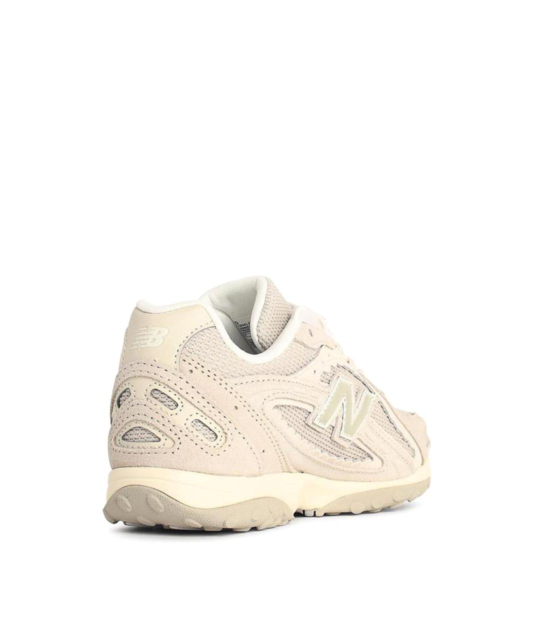 NEW BALANCE Бежевые замшевые кроссовки, фото 3