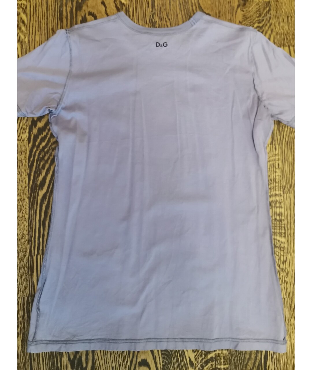 DOLCE&GABBANA Фиолетовая хлопковая рубашка, фото 2