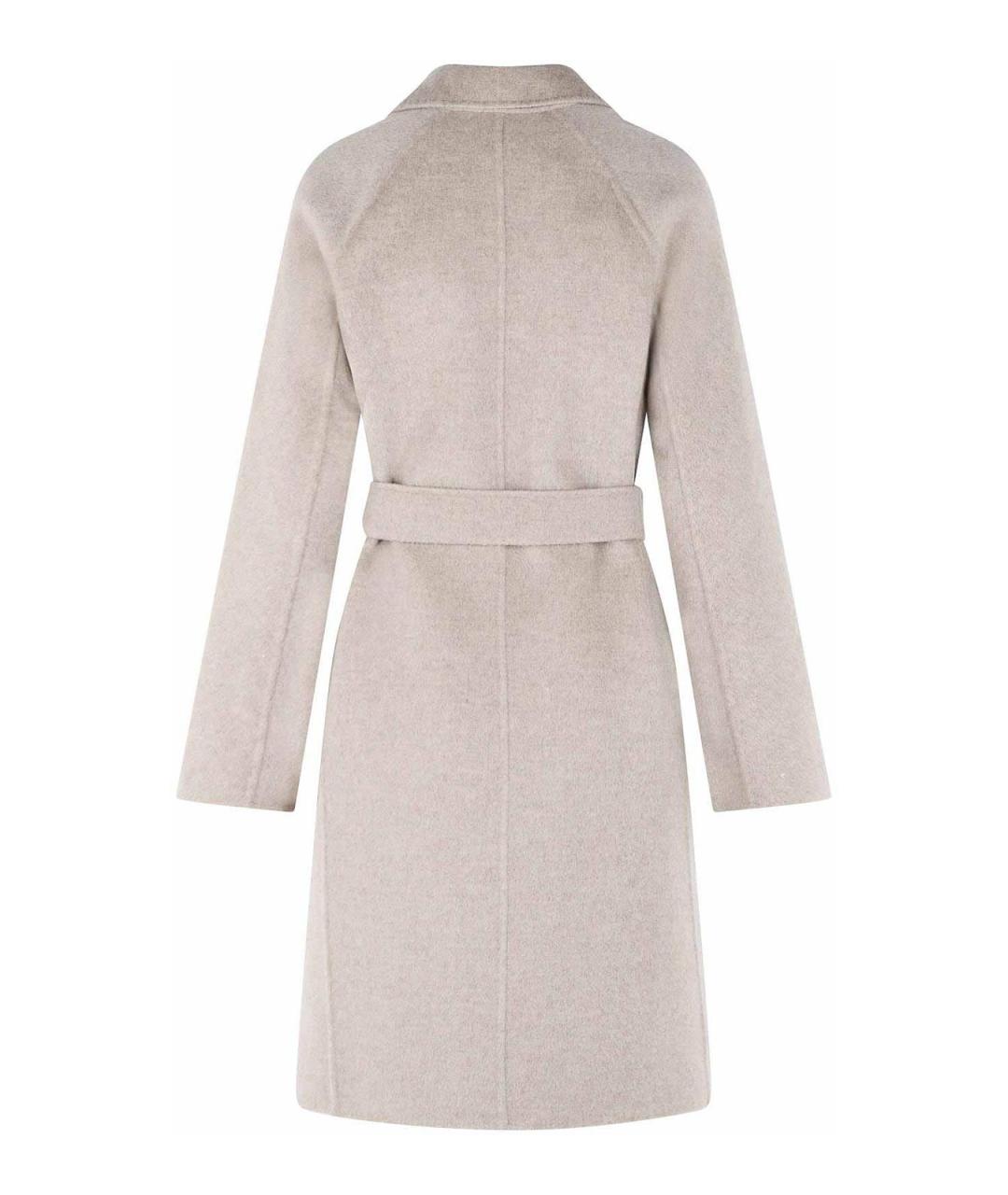 MAX MARA Бежевое кашемировое пальто, фото 2