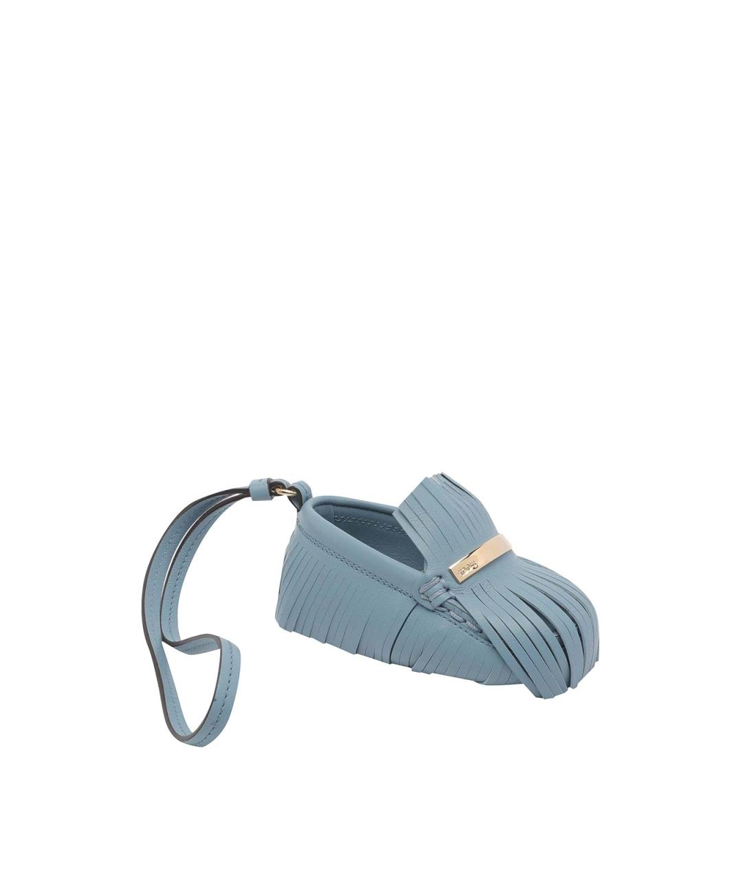 TOD'S Синяя ключница, фото 2