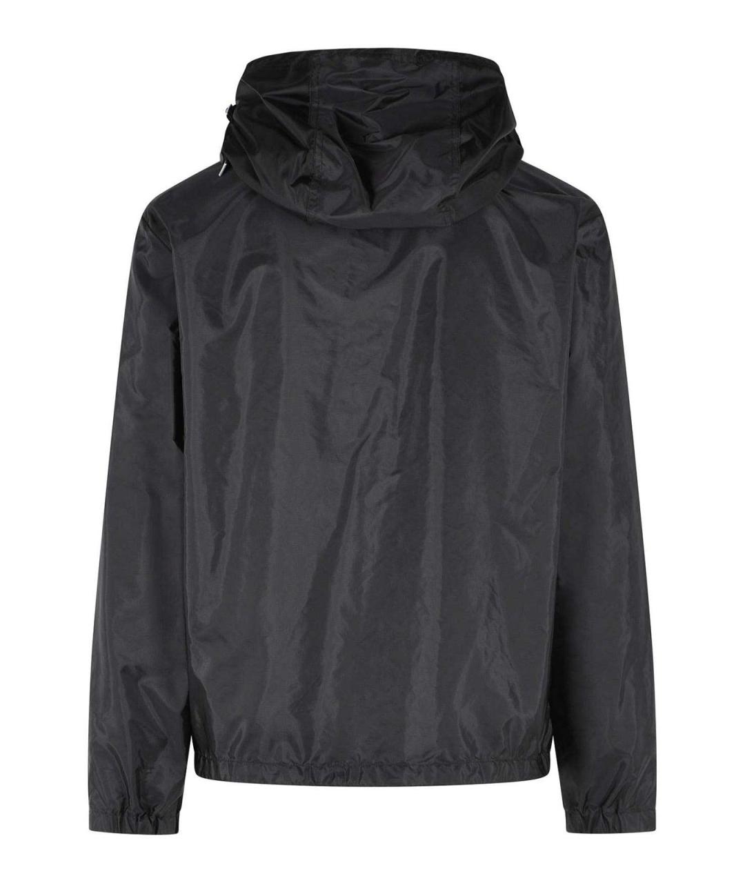 MONCLER Черная полиамидовая куртка, фото 2