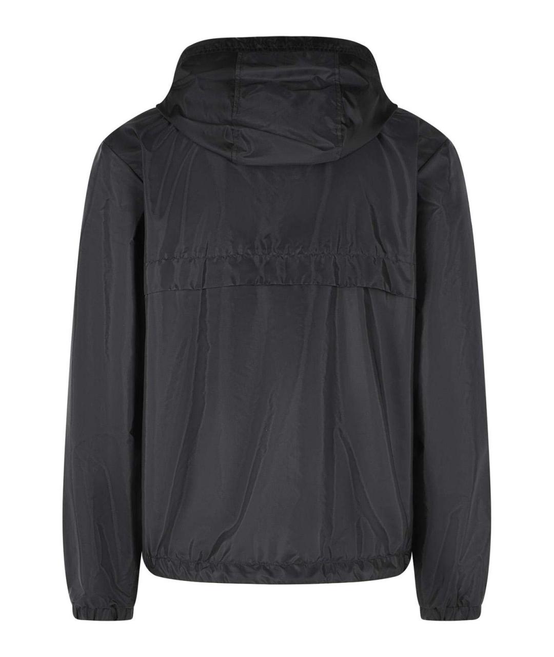 MONCLER Черная полиамидовая куртка, фото 2