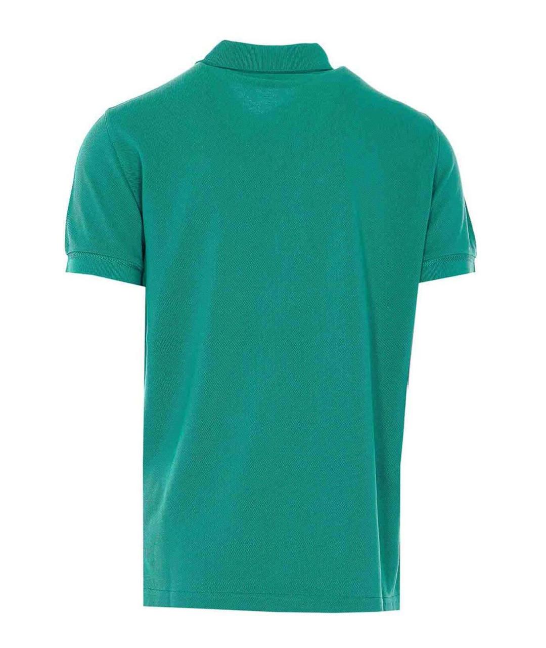 TOM FORD Зеленое хлопковое поло с коротким рукавом, фото 2