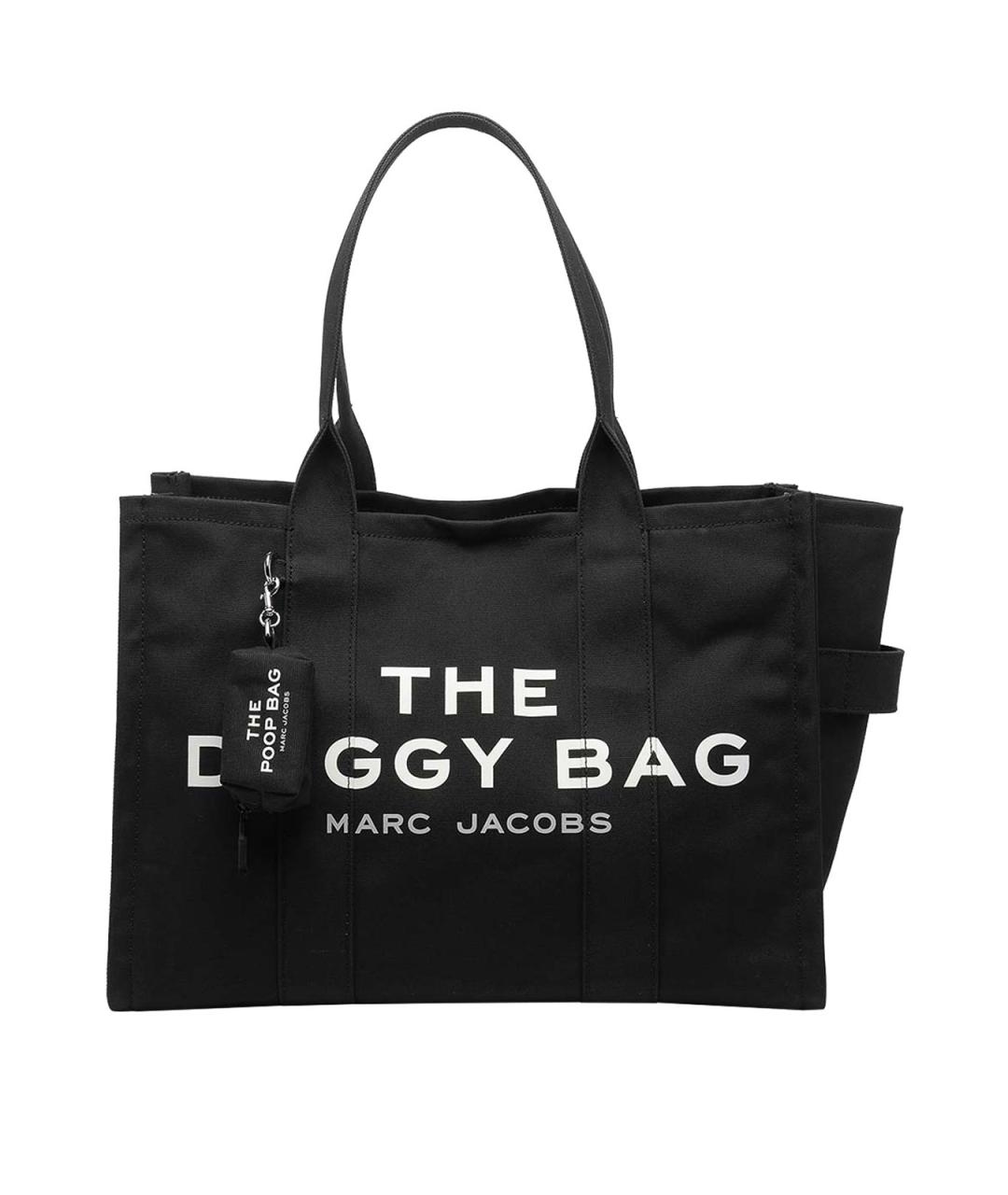 MARC JACOBS Черная хлопковая сумка тоут, фото 1