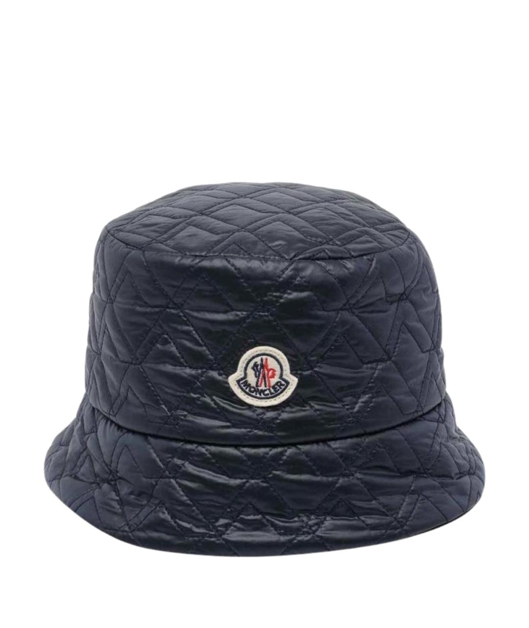 MONCLER Синяя синтетическая панама, фото 1