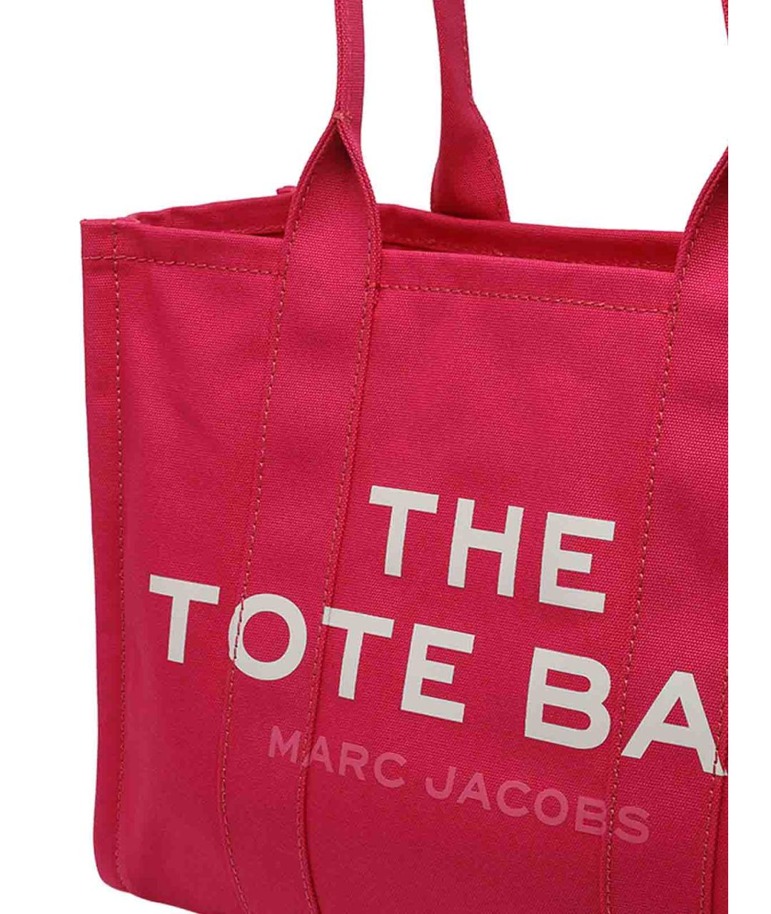 MARC JACOBS Красная тканевая сумка тоут, фото 4