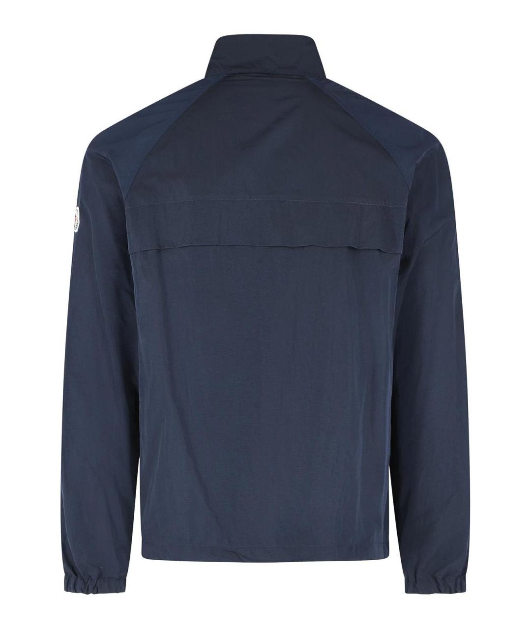 MONCLER Синяя полиамидовая куртка, фото 2
