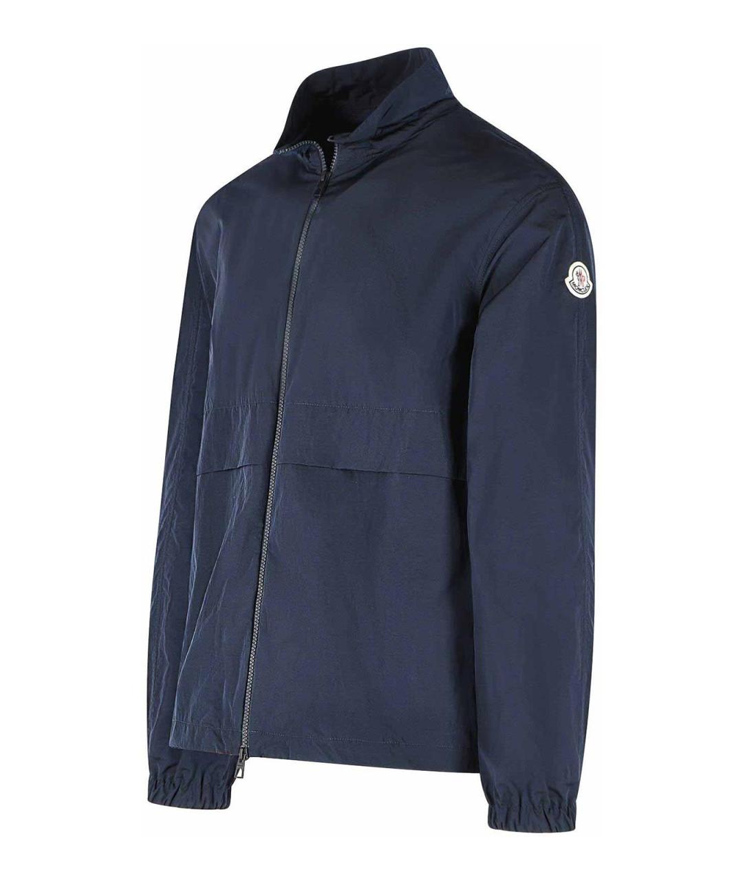MONCLER Синяя полиамидовая куртка, фото 3
