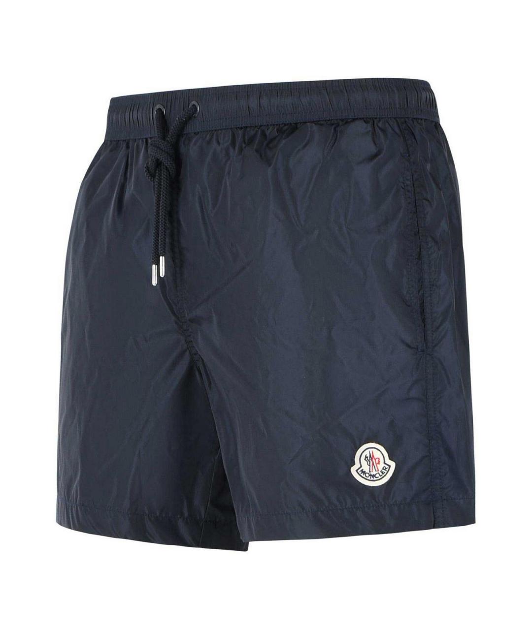 MONCLER Синие полиамидовые плавки, фото 3