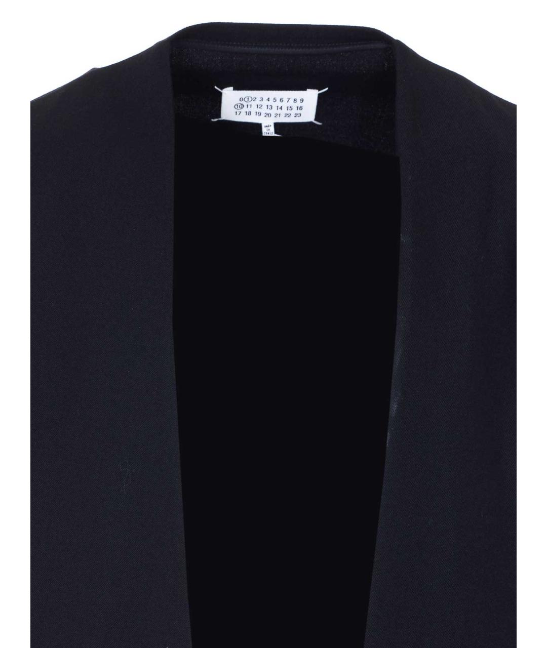MAISON MARGIELA Черная хлопковая куртка, фото 4