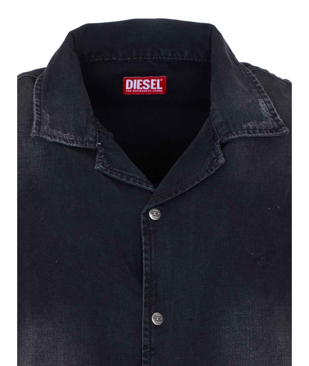 DIESEL Черная кэжуал рубашка, фото 4