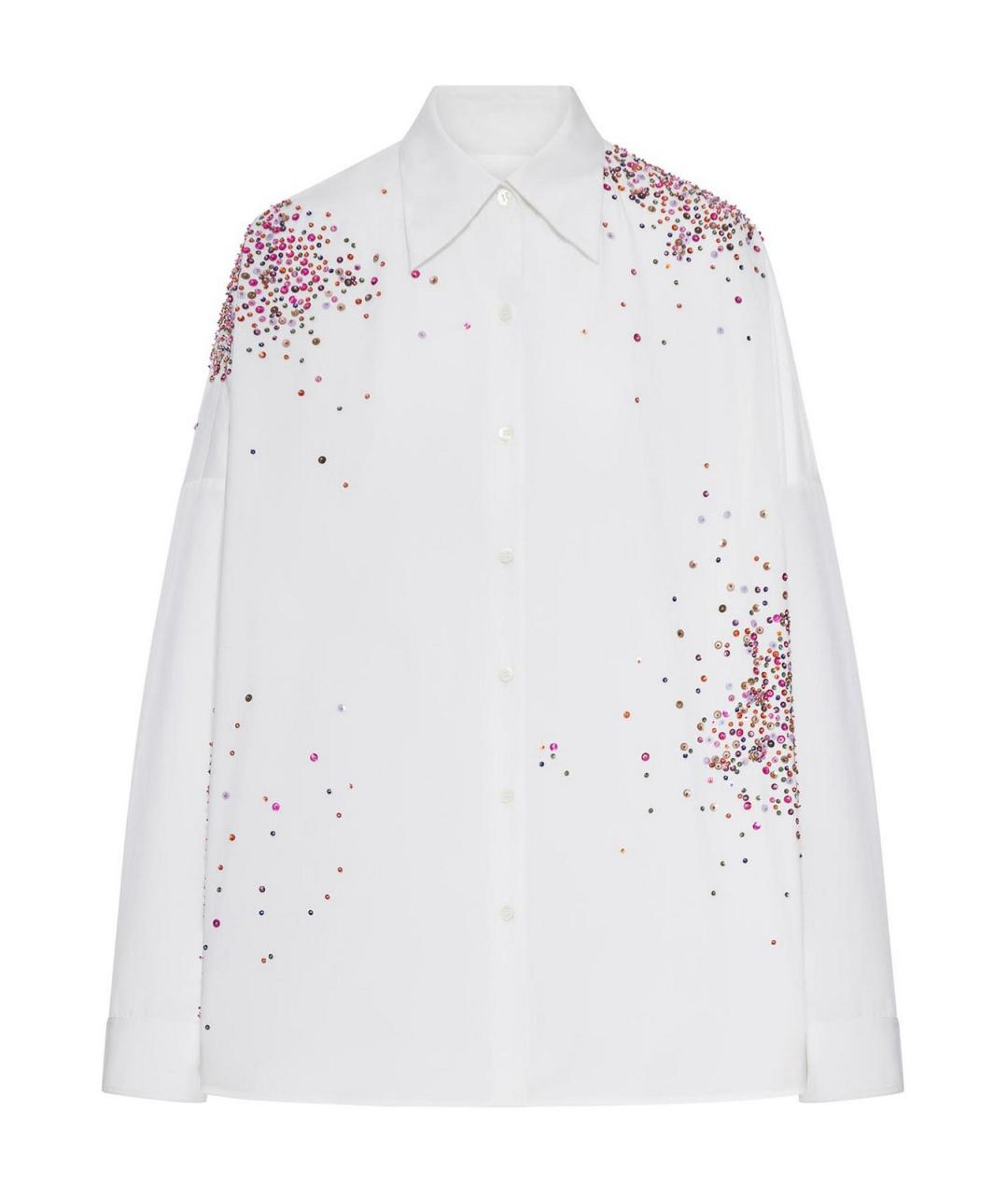 DRIES VAN NOTEN Белая хлопковая рубашка, фото 1