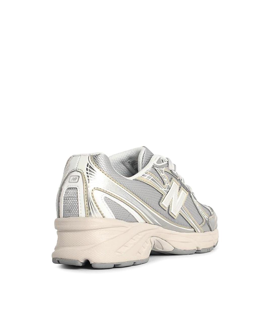 NEW BALANCE Серебряные кроссовки, фото 3