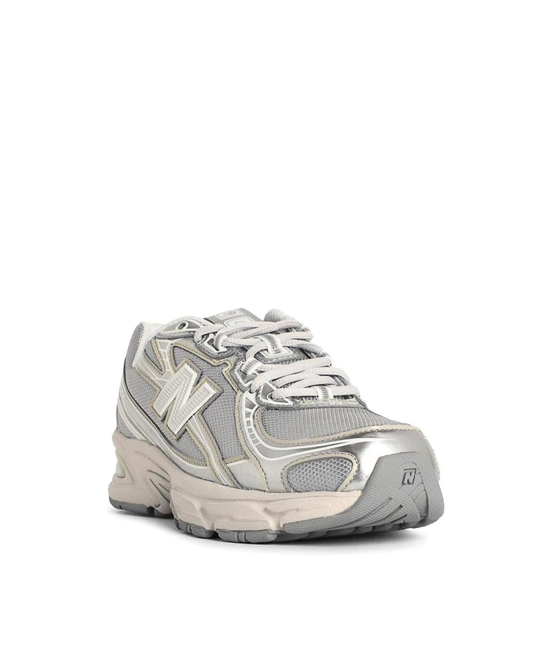 NEW BALANCE Серебряные кроссовки, фото 2