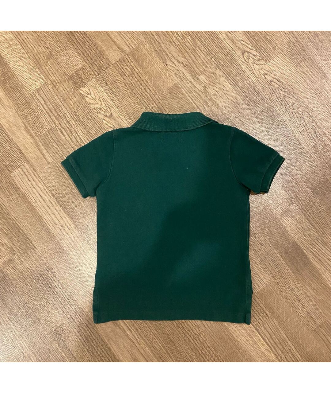 POLO RALPH LAUREN Зеленая хлопковая детская футболка, фото 2