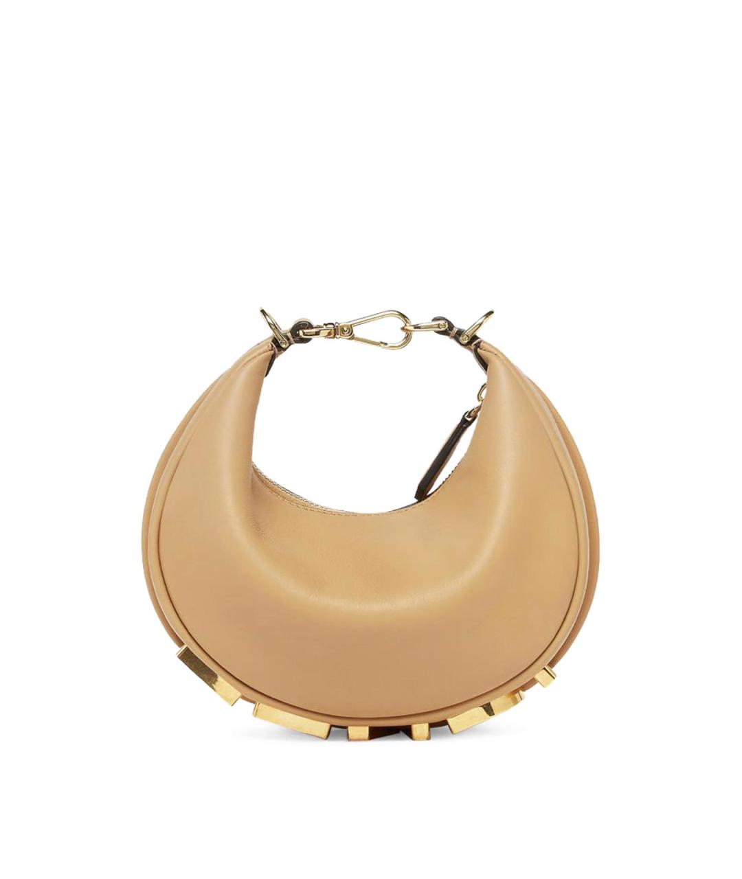 FENDI Бежевый кошелек из экзотической кожи, фото 1