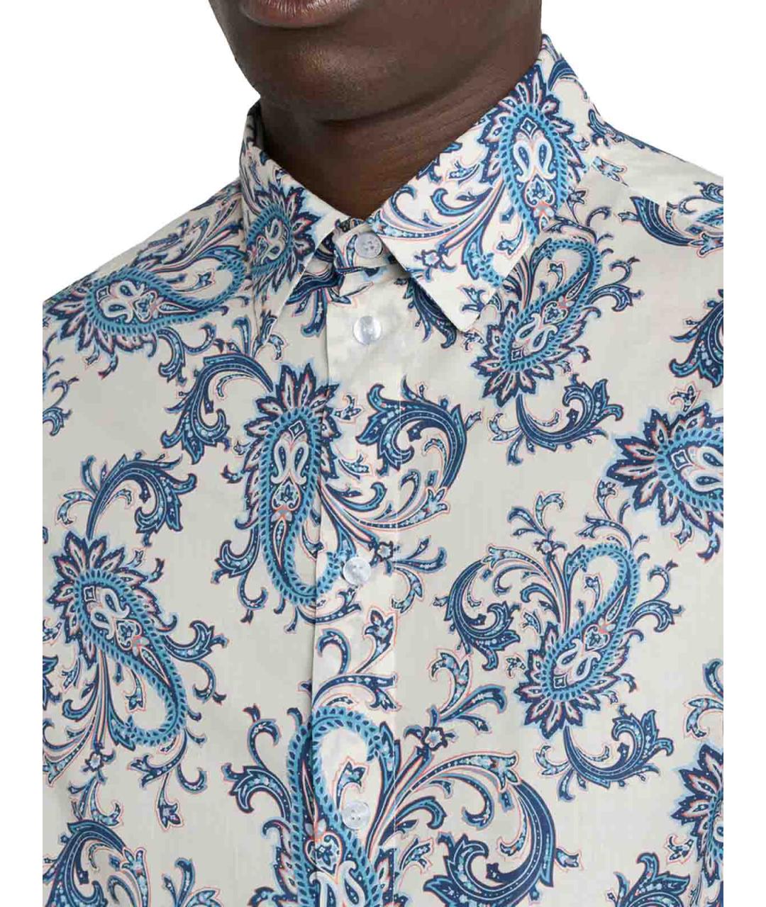 ETRO Мульти хлопковая кэжуал рубашка, фото 5