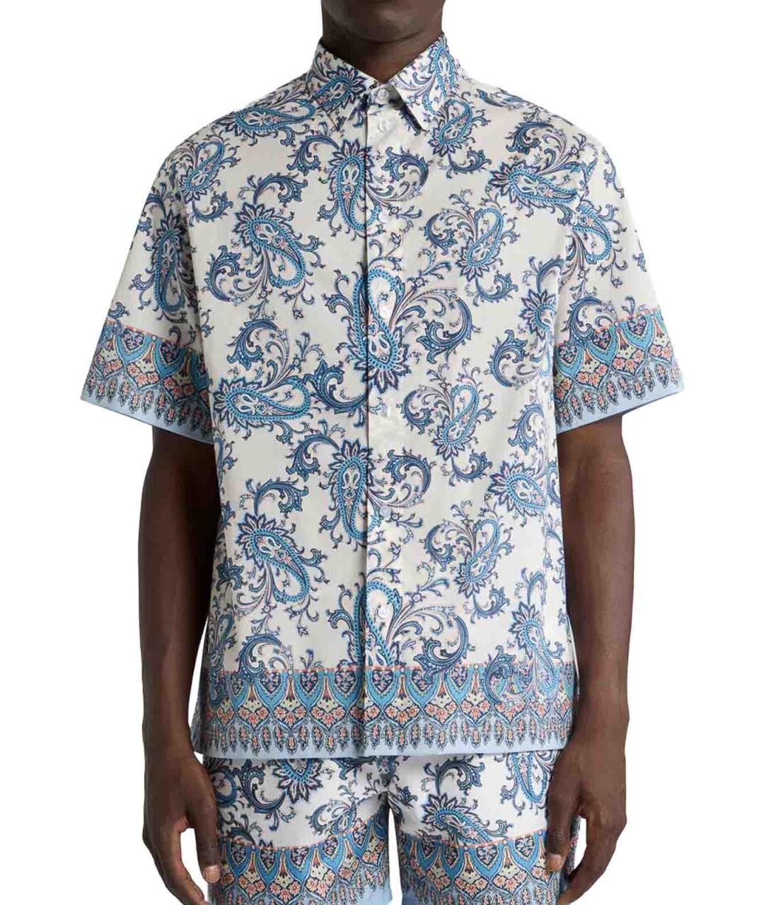 ETRO Мульти хлопковая кэжуал рубашка, фото 3