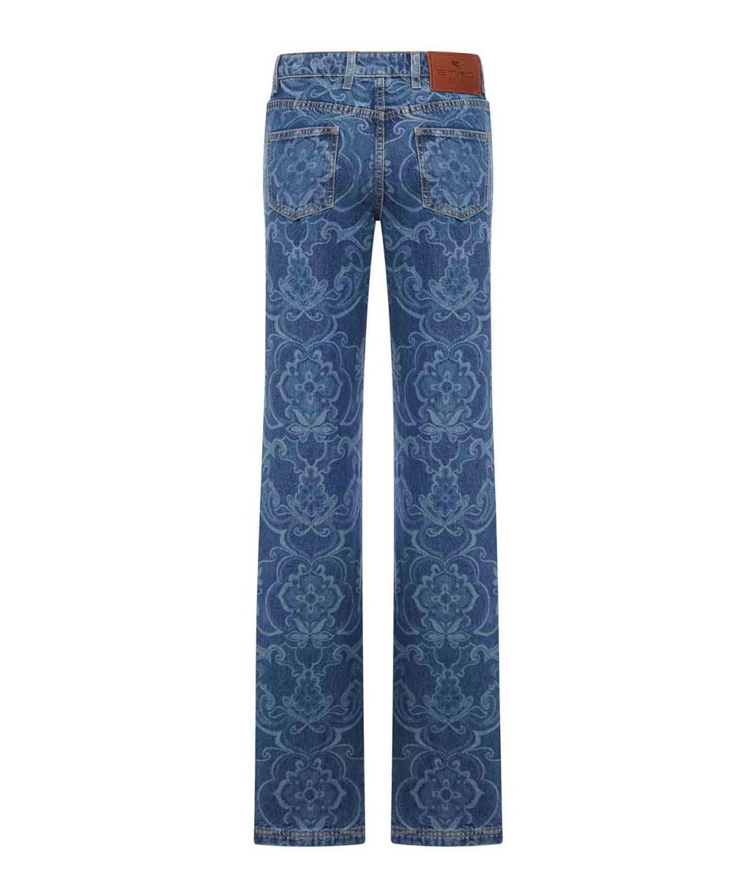 ETRO Мульти хлопковые джинсы клеш, фото 2