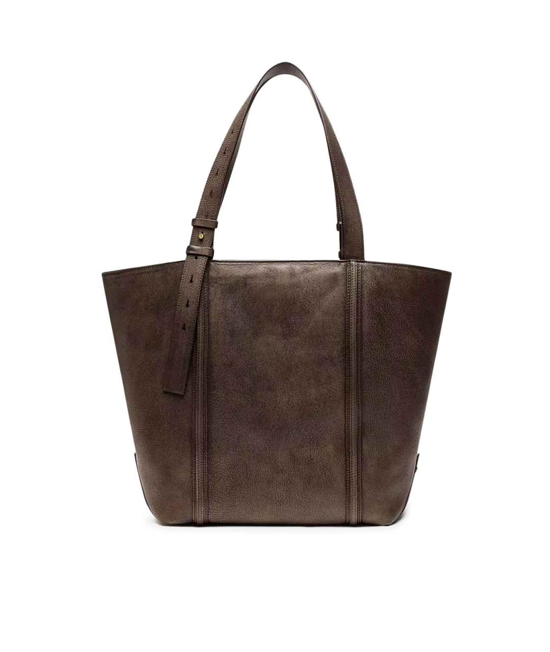 GOLDEN GOOSE DELUXE BRAND Коричневая сумка тоут, фото 4