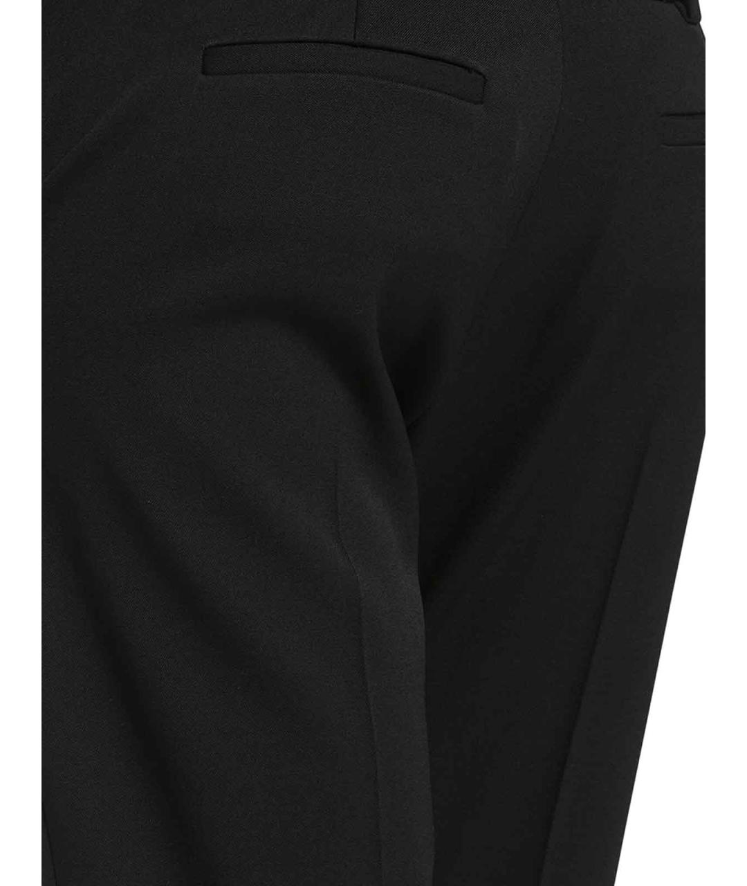 BALENCIAGA Черные шерстяные прямые брюки, фото 5