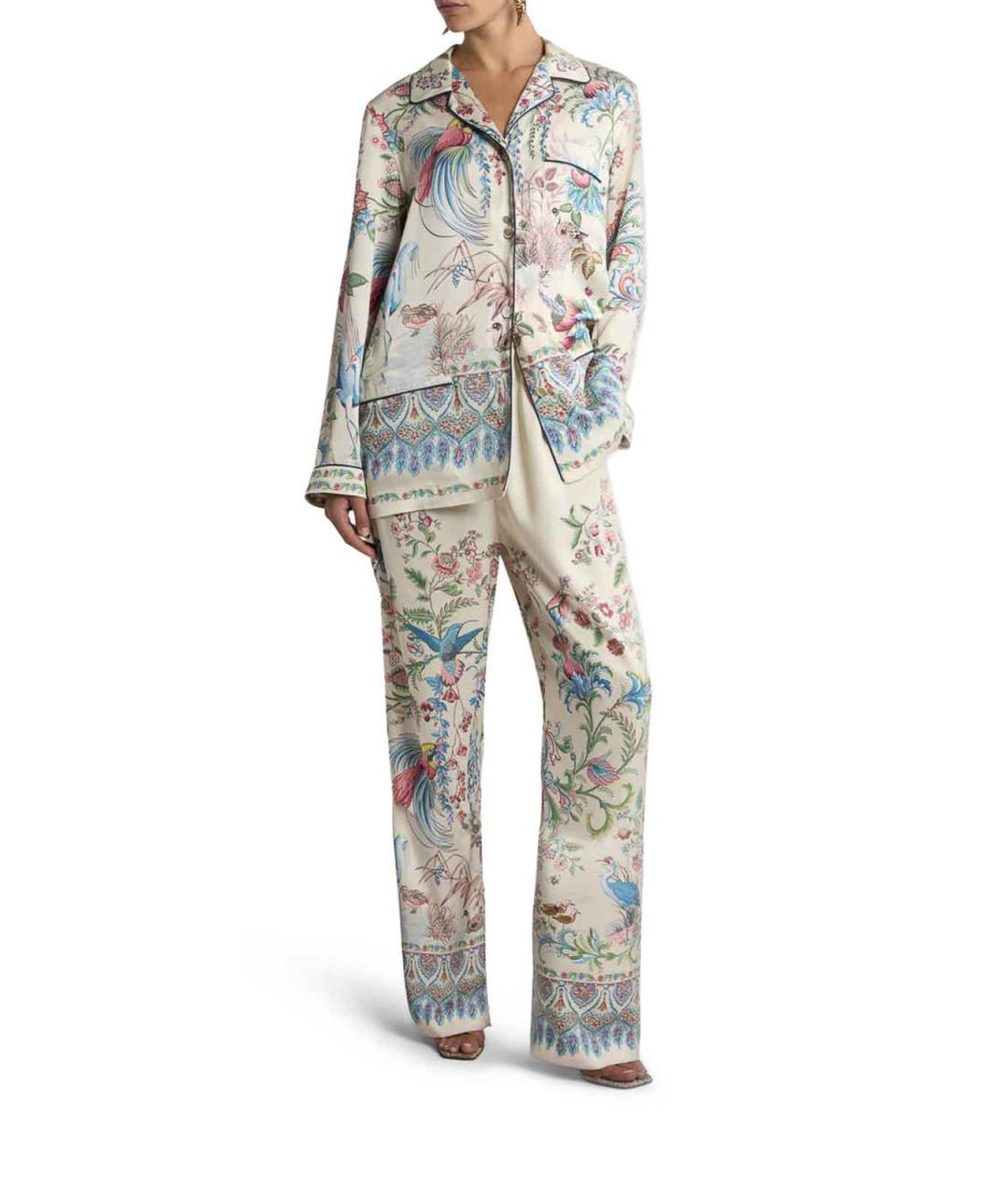 ETRO Мульти полиэстеровая рубашка, фото 2