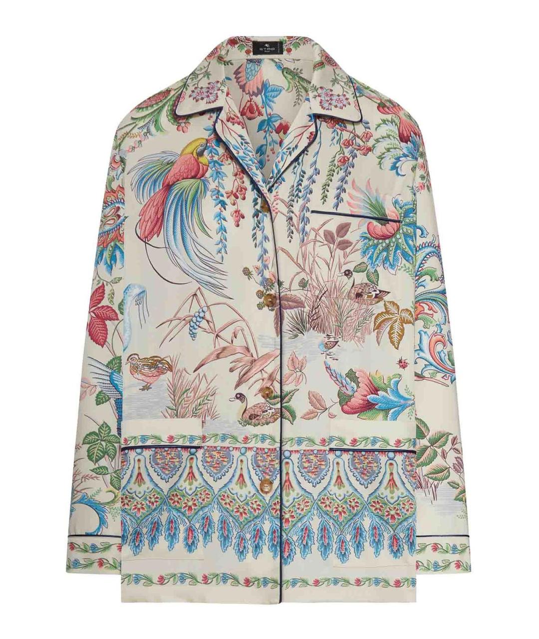 ETRO Мульти полиэстеровая рубашка, фото 1