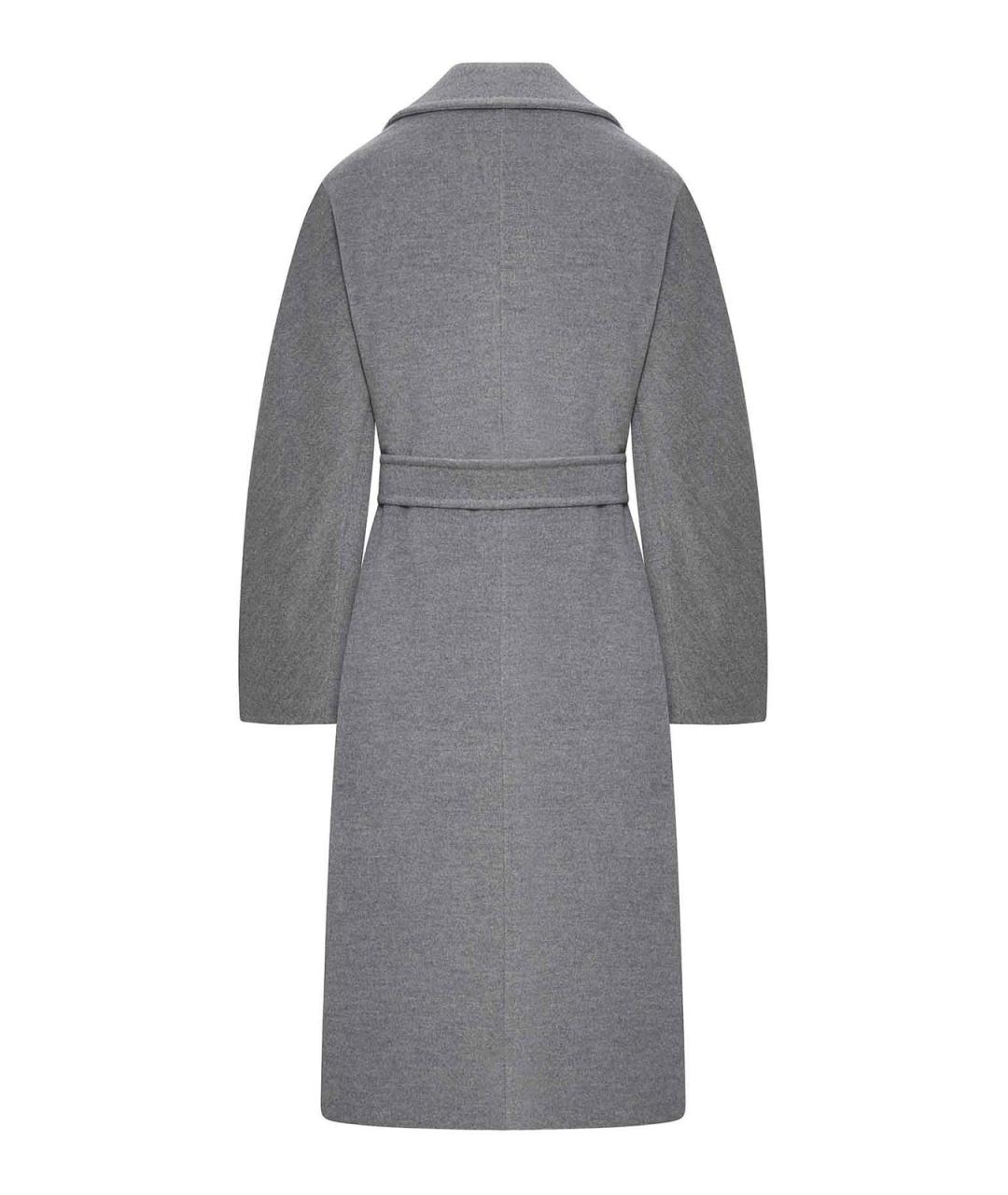 MAX MARA Серое кашемировое пальто, фото 2