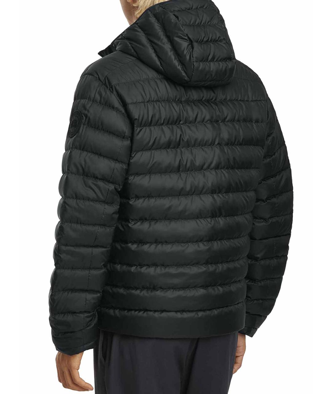 CANADA GOOSE Черная полиэстеровая куртка, фото 4