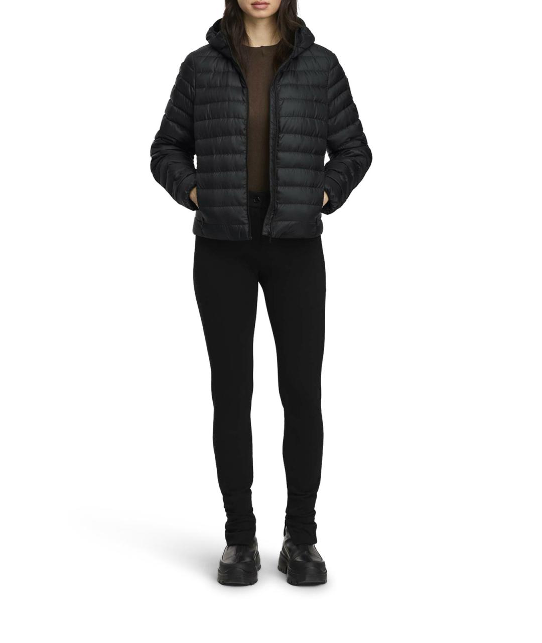 CANADA GOOSE Черная полиэстеровая куртка, фото 2