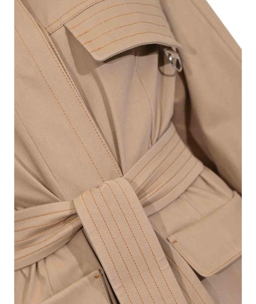 MAX MARA Бежевая хлопковая куртка, фото 3