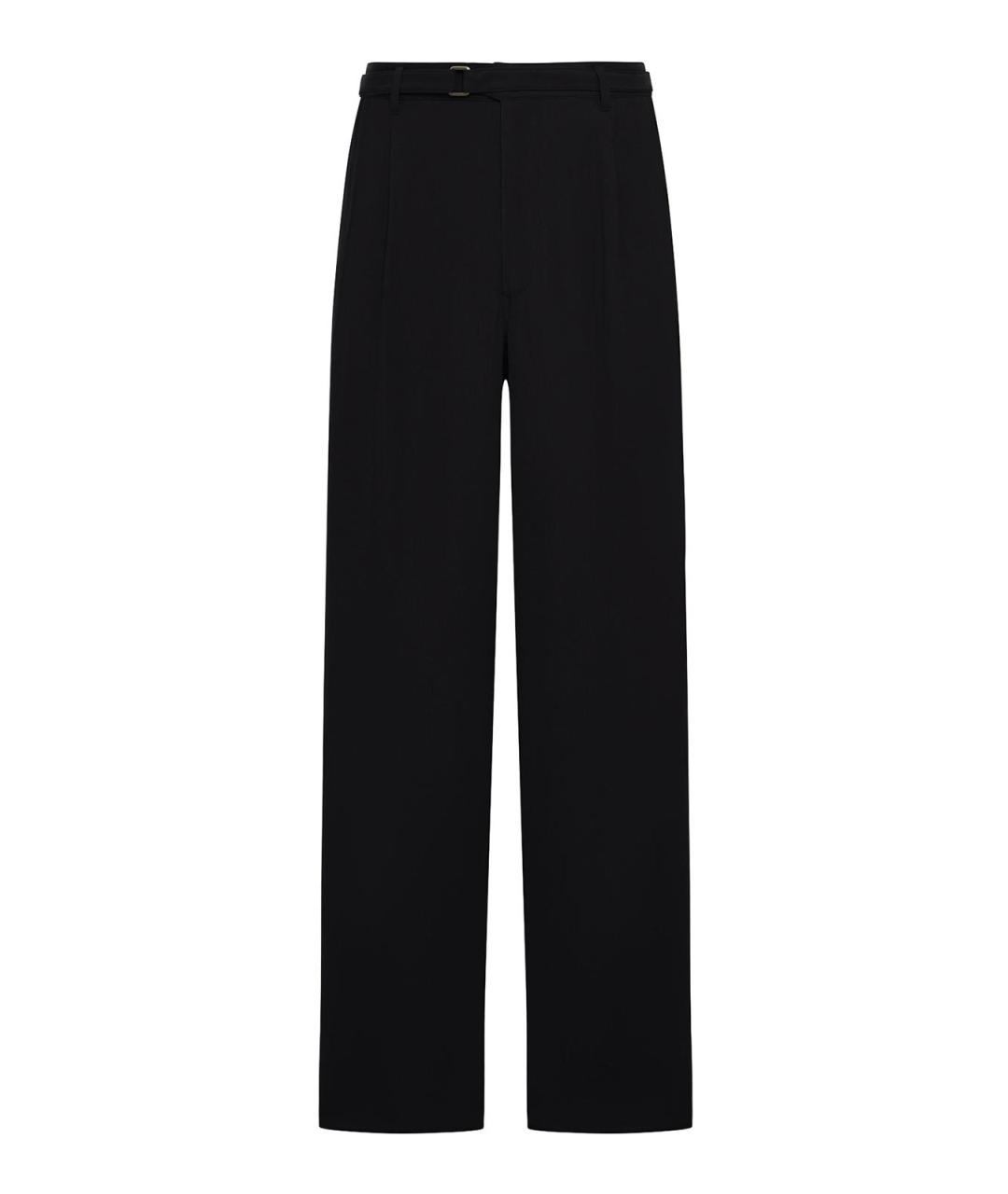 GIORGIO ARMANI Черные повседневные брюки, фото 1